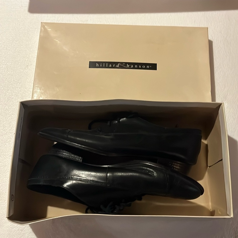 Hilliard and Hanson Heeled Shoes Vintage Black